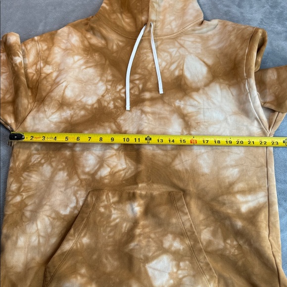 NWOT 3.1 Phillip Lim Mohair-Trim Tie-Dye Hoodie Size Medium - Picture 14 of 17